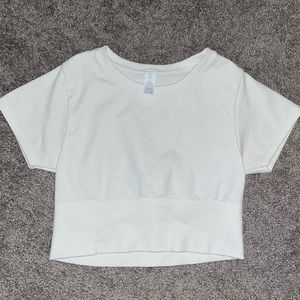 OFFLINE By Aerie Sidewalk Seamless Cropped T-Shirt